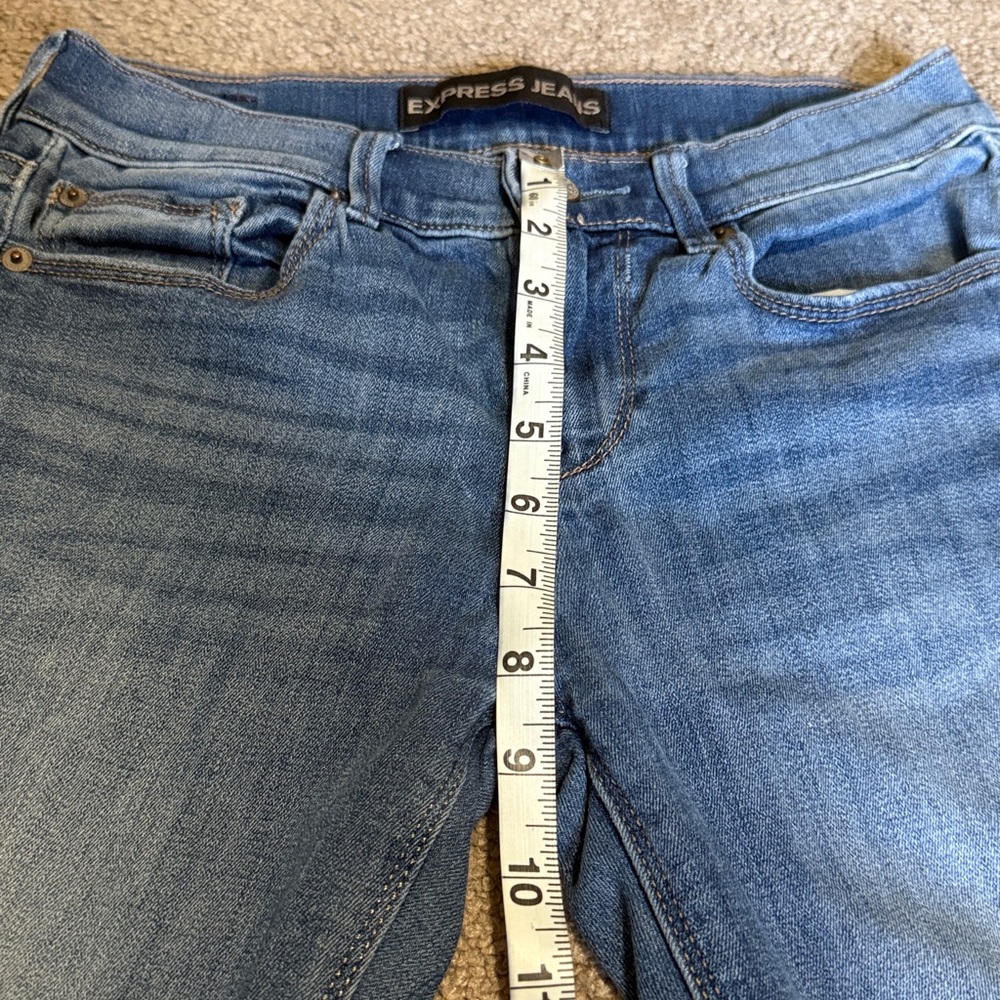 Express Skinny Jeans in Classic Blue SO SOFT!! - Picture 12 of 12